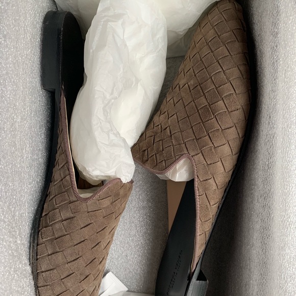 Bottega Veneta Woven Mules In Taupe 39.5 - Picture 3 of 8